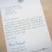 Lost Hogwarts Acceptance Letter New Sript
