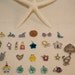 DESTASH CLEARANCE 24 Colorful Charms, Some Like New, Some Used