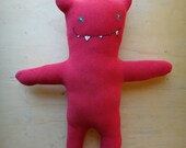 Stuffed T-Shirt Monster Doll