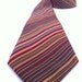 Yves Saint Laurent vintage silk tie  beige stripes