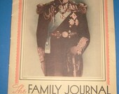 1937 The Family Journal Coronation Year Blotter for King Edward VIII