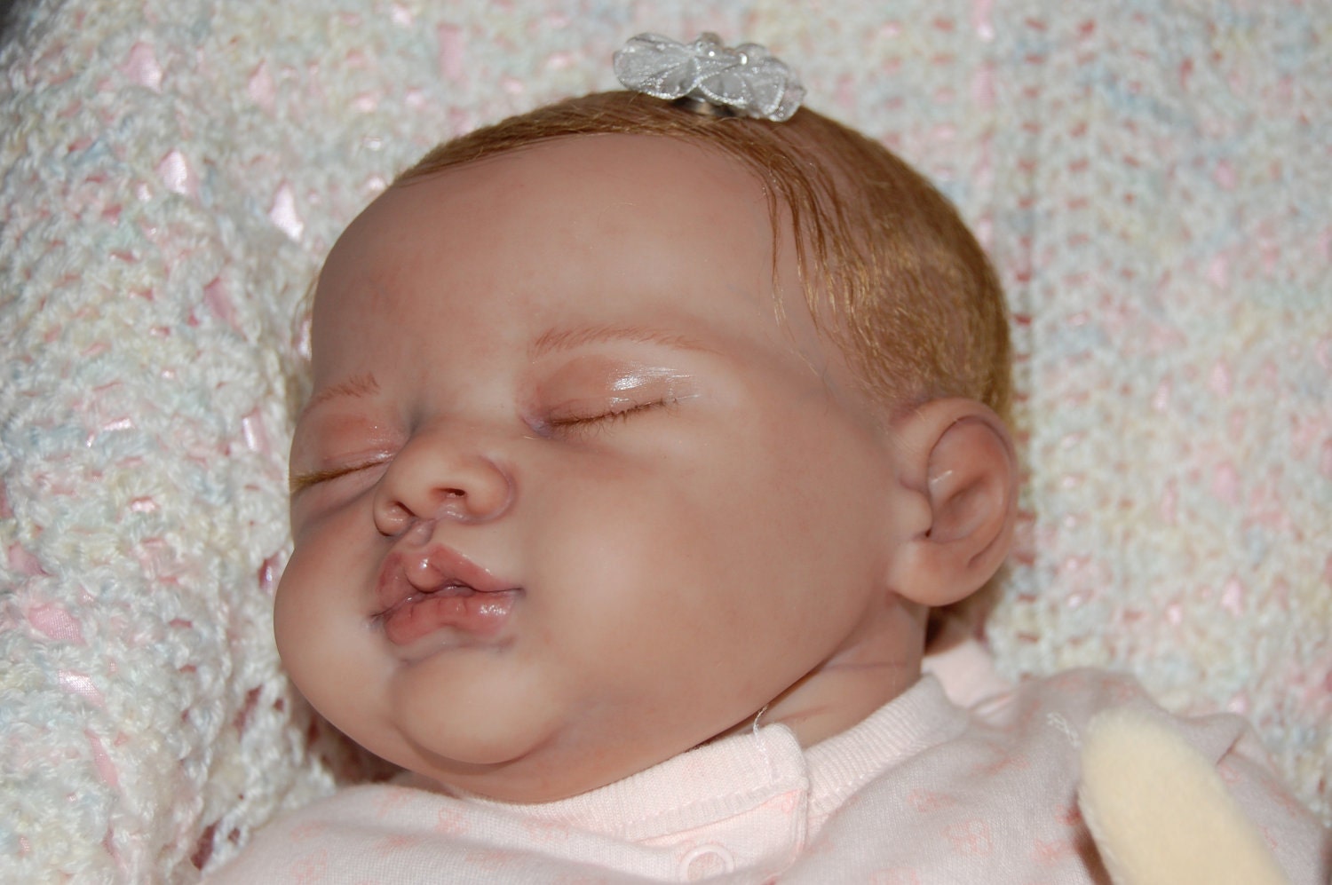 Sweet Close-eyed Reborn Baby Girl - BabiesOMine
