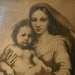 Madonna and Child Victorian Framed Lithograph