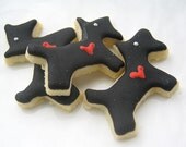 Scottie Dog 24 Count Mini Sugar Cookies All Natural Home Baked