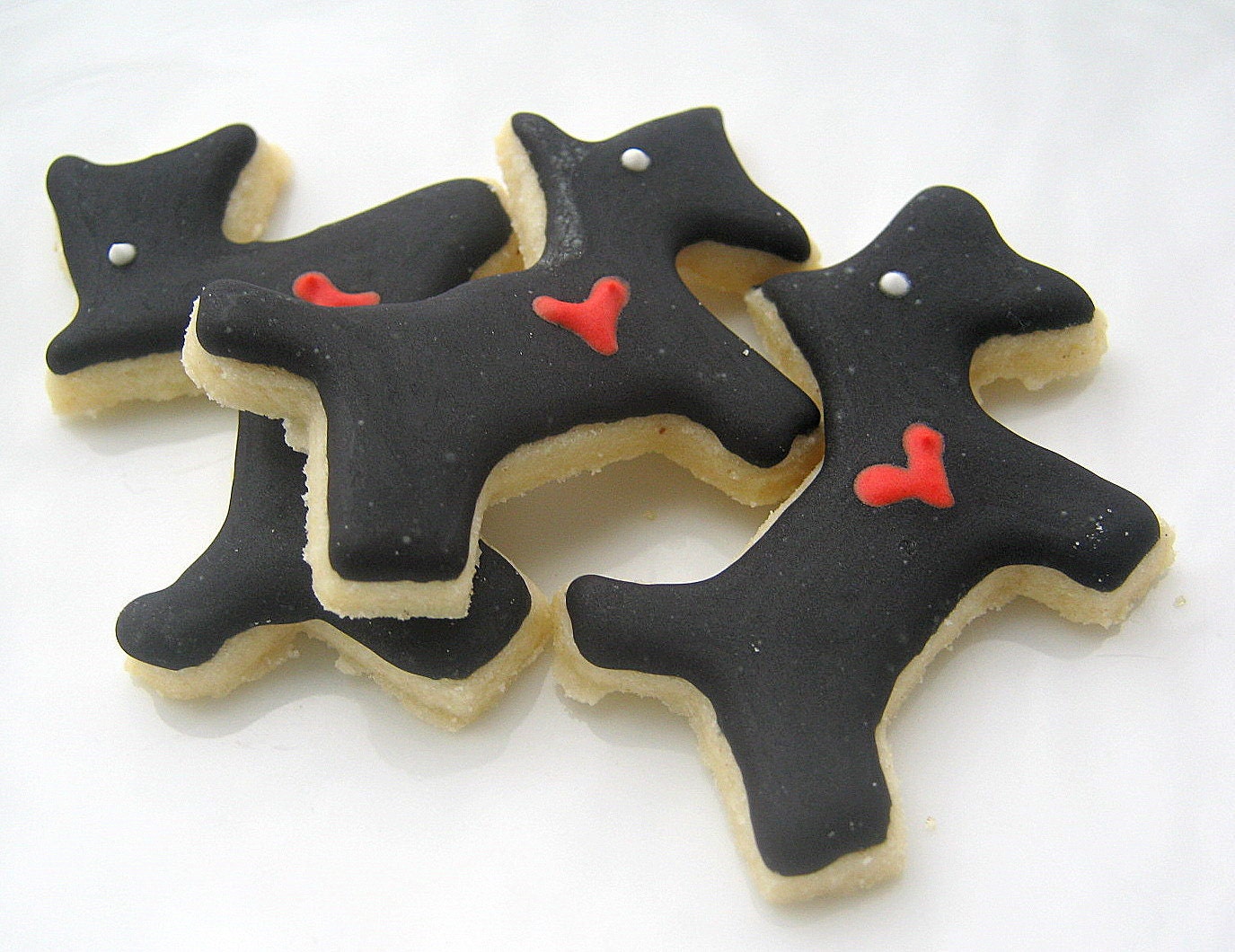 Scottie Dog 24 Count Mini Sugar Cookies All Natural Home Baked