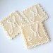 Sugar Cookies Custom Monogram Glittering Iced Wedding Cookies