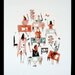 A Lesson RESERVED FOR MARIE . 18 x 24 cm Print by Sarah Andreacchio