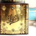 English tin tea caddy / canister by Dodo Designs "Dodo Canister": from the 1960s a great collectable