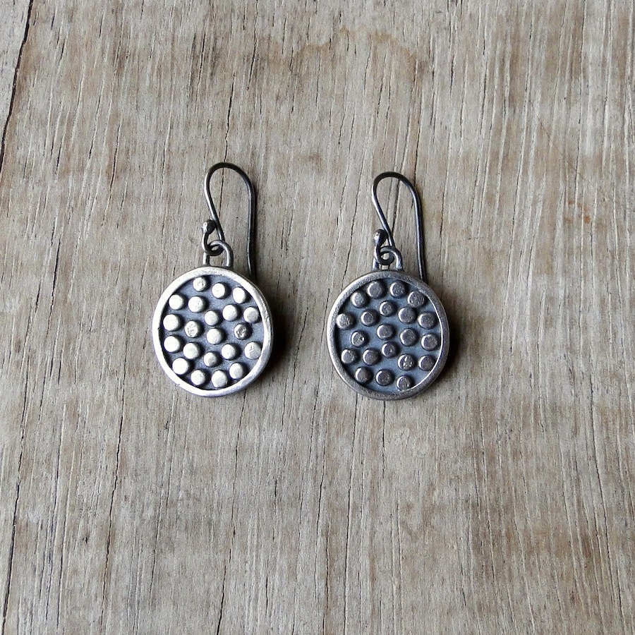 Lunar Sterling Silver Earrings