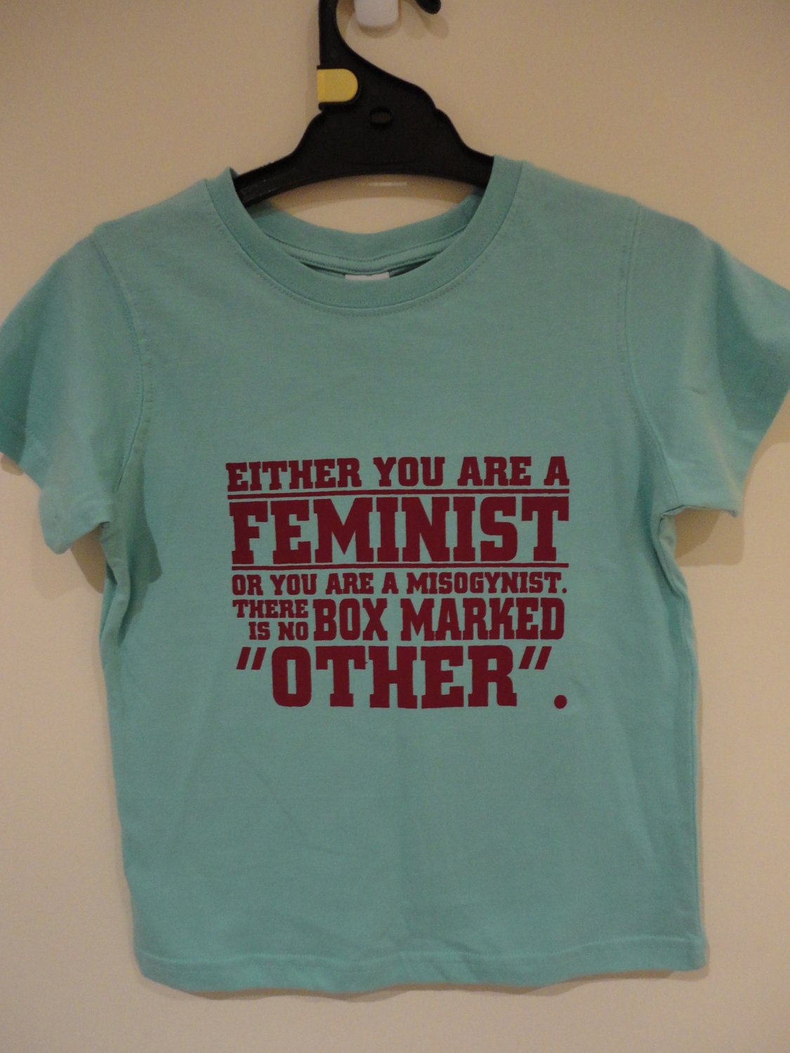 Feminist or misogynist quote Children's Unisex t-shirt political kids