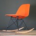 Eames Designed Herman Miller Rocker Shell Chair (RSR)