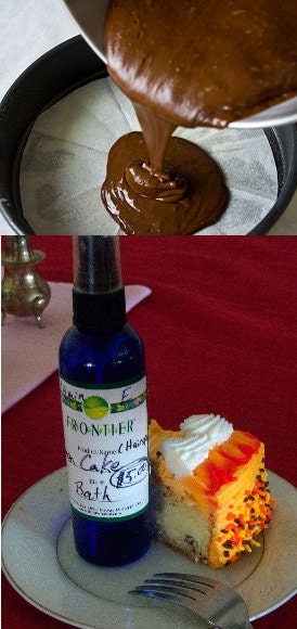 Chocolate Mint Cake Batter Shampoo &  Lemon/ Orange Cake Hairspray (Lucky You) Pack - 8 oz.