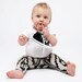 Hand Printed Baby Leggings (Choose Your Color)