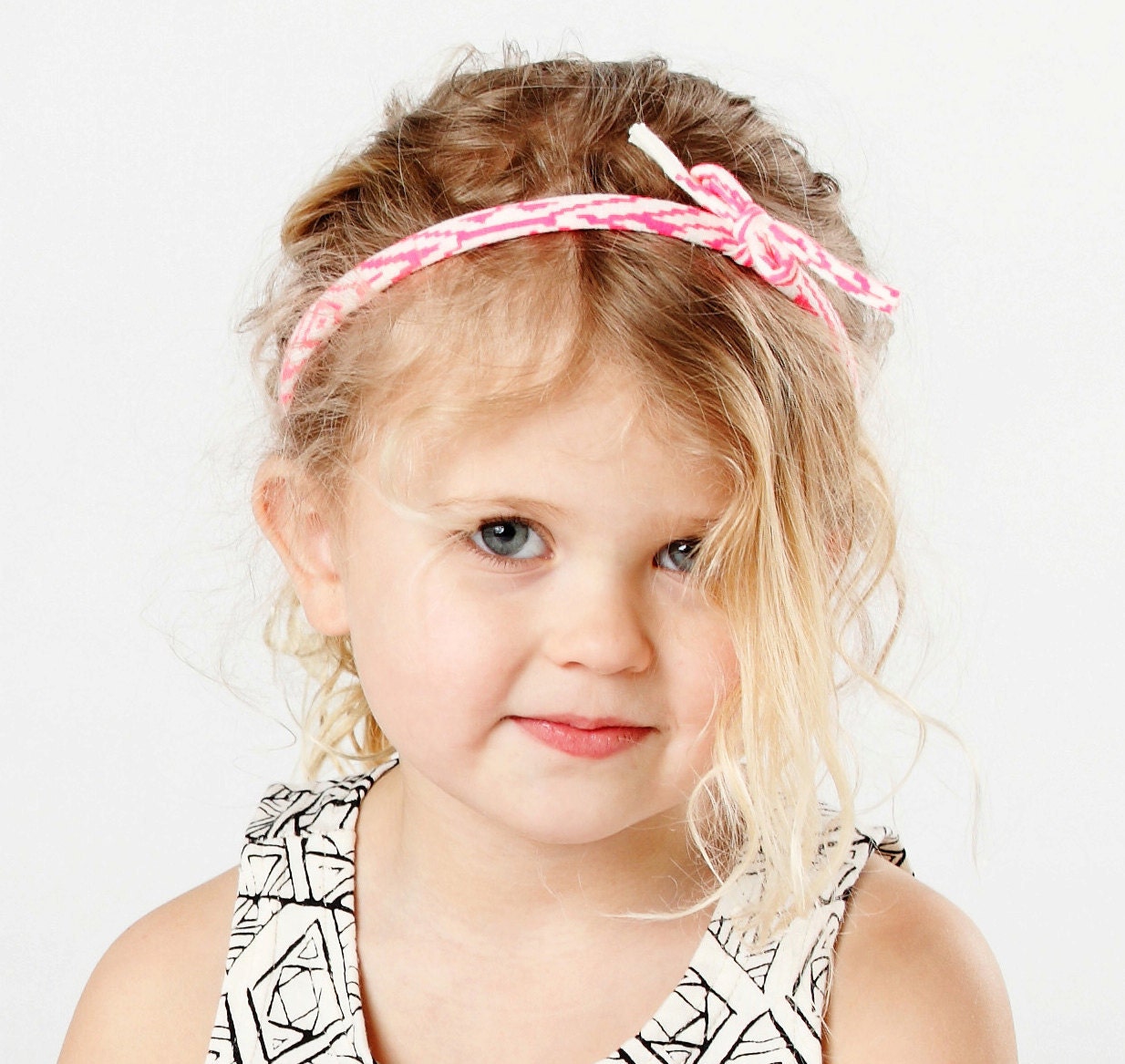 String Headband in 'Maze' or 'Snakeskin' Print (Available in Many Colors)