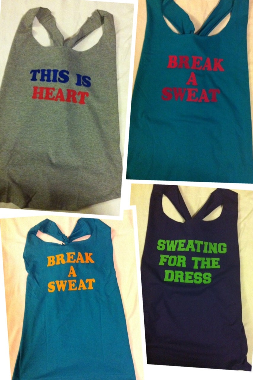 Sweating for the Dress Work-out Tank Top