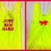 Just Run Hard Racerback Work-out Tank Top