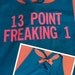 13 Point Freaking 1 Workout Racerback Tank
