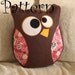 Owl Pattern PDF -Hooter the Owl Plush Pillow PDF Tutorial How to DIY epattern Halloween