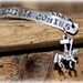 Winter is Coming hand stamped Game of Thrones bracelet by Son and Sea