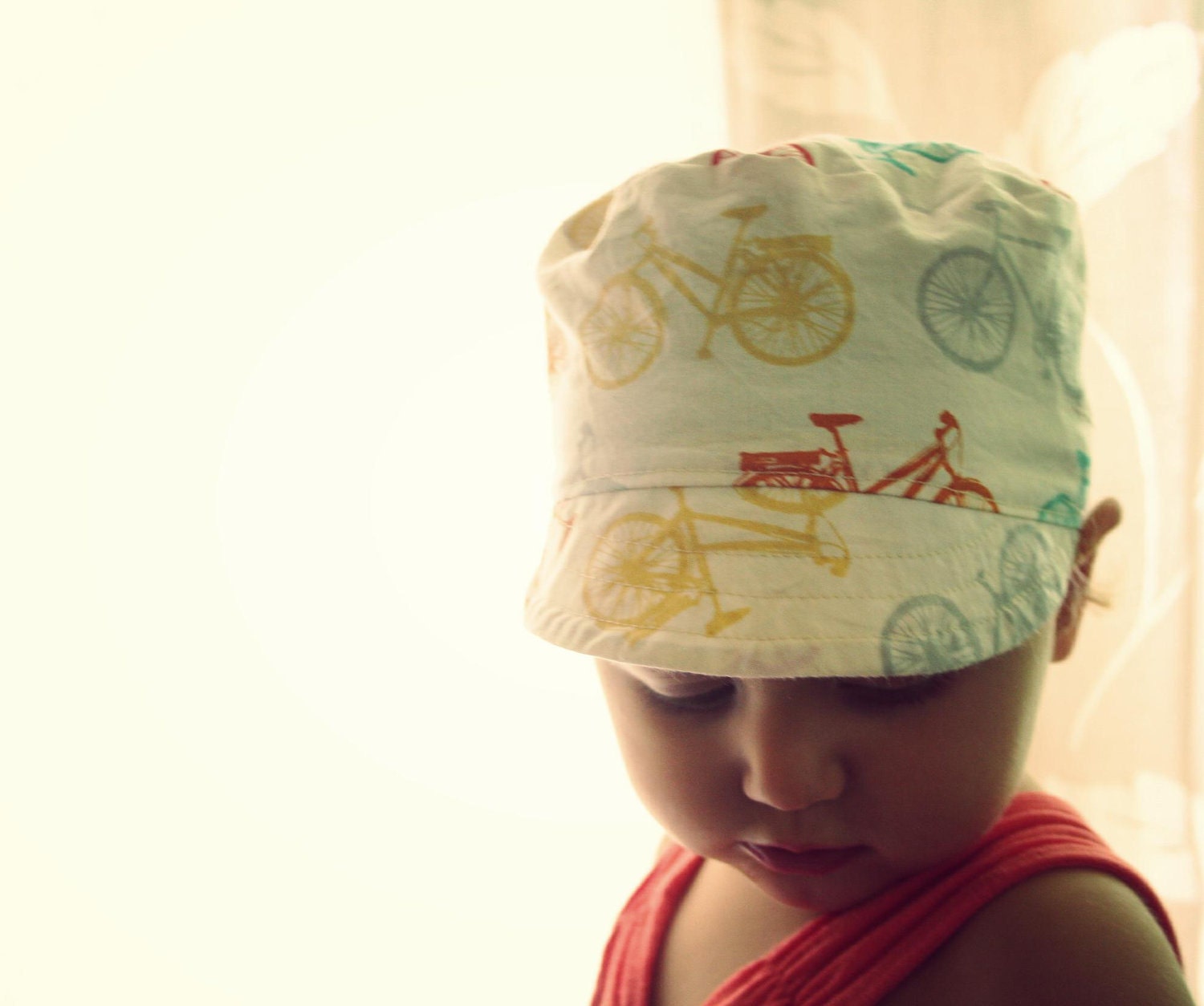 conductor Hat - vintage inspired reversible cap (1-6 yrs)