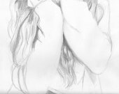 Girl Pencil Sketch