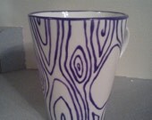 Faux Wood Grain Coffee Mugs By Michelle Dunlap MADE TO ORDER