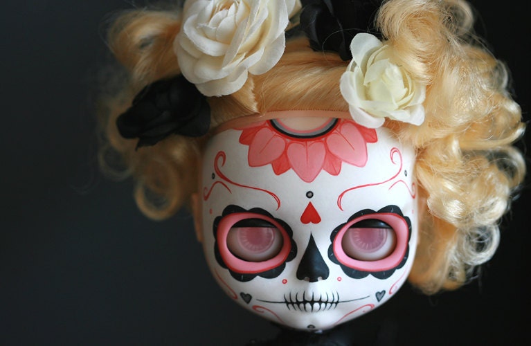 Dia de los Muertos Calavera Blythe postcard No. 7