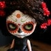 Dia de los Muertos Calavera Blythe postcard No. 1