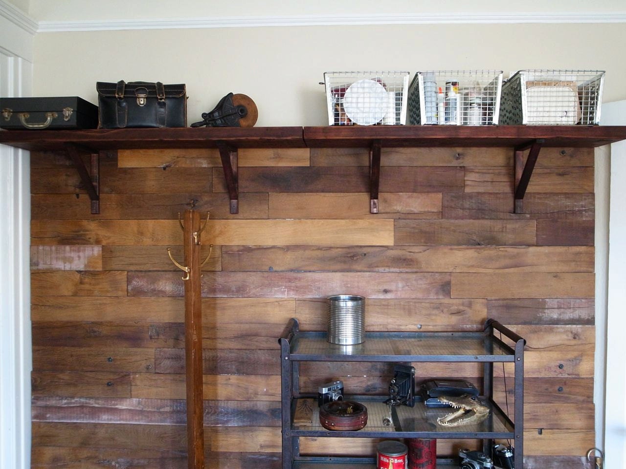 2 Reclaimed Shelves