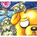 Adventure Time Art, Finn and Jake, Zombies -- Art Print Giclee