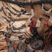 Recycled Cotton Patchwork Hobo Bag