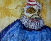 Original Mixed Media Painting on Panel - "A Riddled Path"