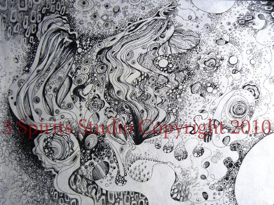 Original Drawing - "Flourishing"