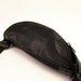 Leather Fanny Pack Vintage Belt Bag Hipster Hip Bag Shiny Black