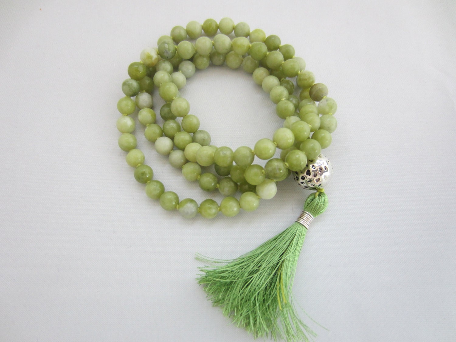 Olive Jade Mala