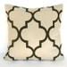 Decorative Pillow Cover- Throw Pillow-Accent Pillow- 18"x18"- Moroccan Trellis Midnight Blue/Cream