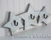 Star, Wooden Star, Coat Rack, Wooden star, wall hanging, wooden sign, home decor, wall, Housewares, Wall Decor