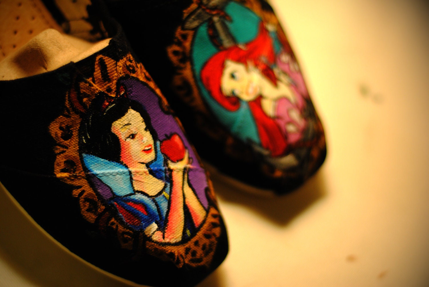 Custom Disney Princess Design and Shoes (of your choice)