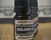 Burlesque Lounge Perfume Oil Fragrance Leather Tobacco Plum Apple Lemon Vanilla Nevermore Body Company