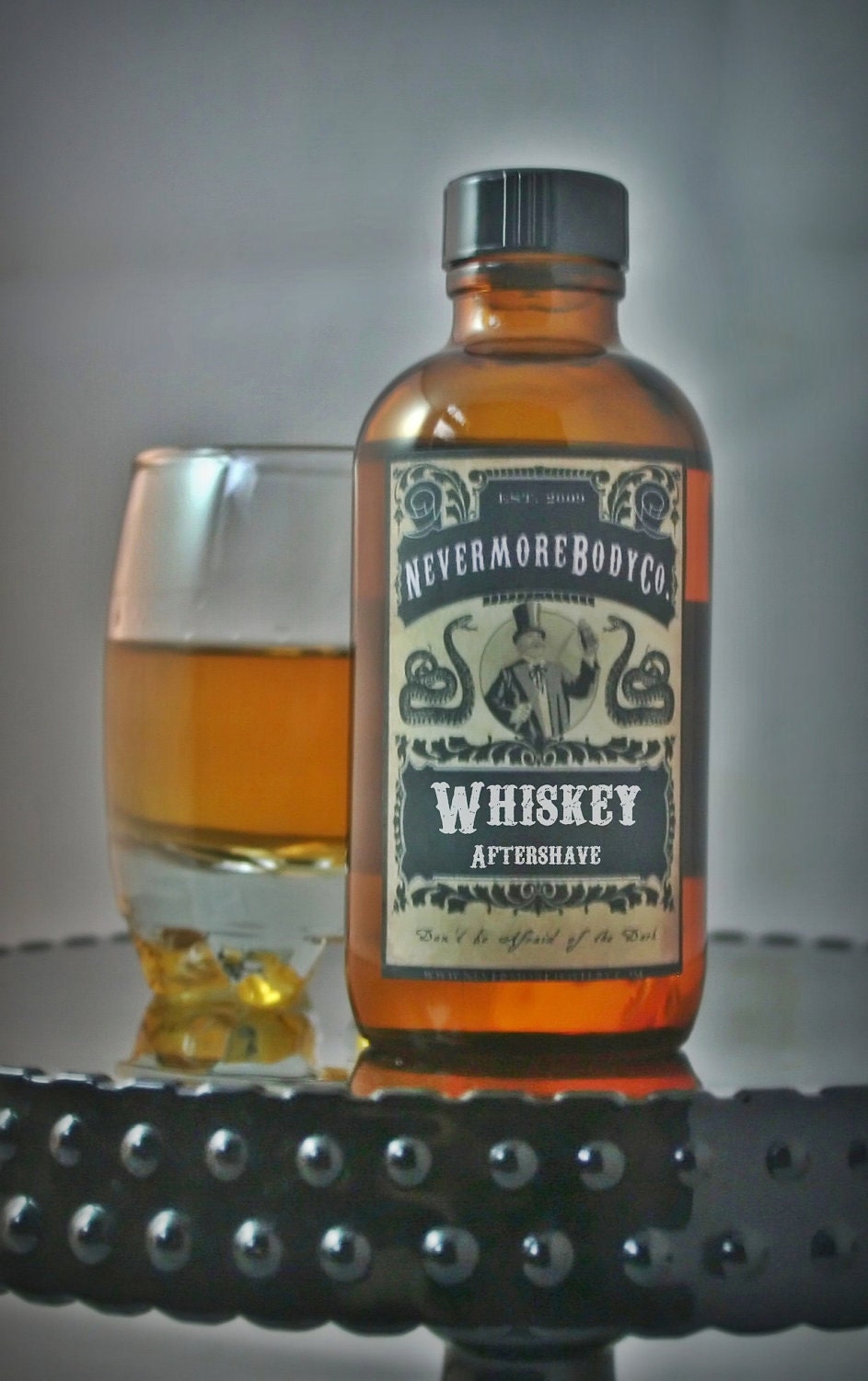 Whiskey Mens Aftershave  Nevermore Body Company Black Friday Cyber Monday etsy