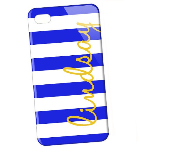 Nautical Name - Blue n Gold