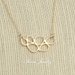 Gold Teardrop Necklace - Bridal Necklace - Organic Jewelry - Small Gold Pendant Necklace