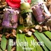 Purple Fairy Handmade Love Garden Candle Set