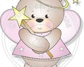 Digital (Digi) Fairy Teddy Stamp