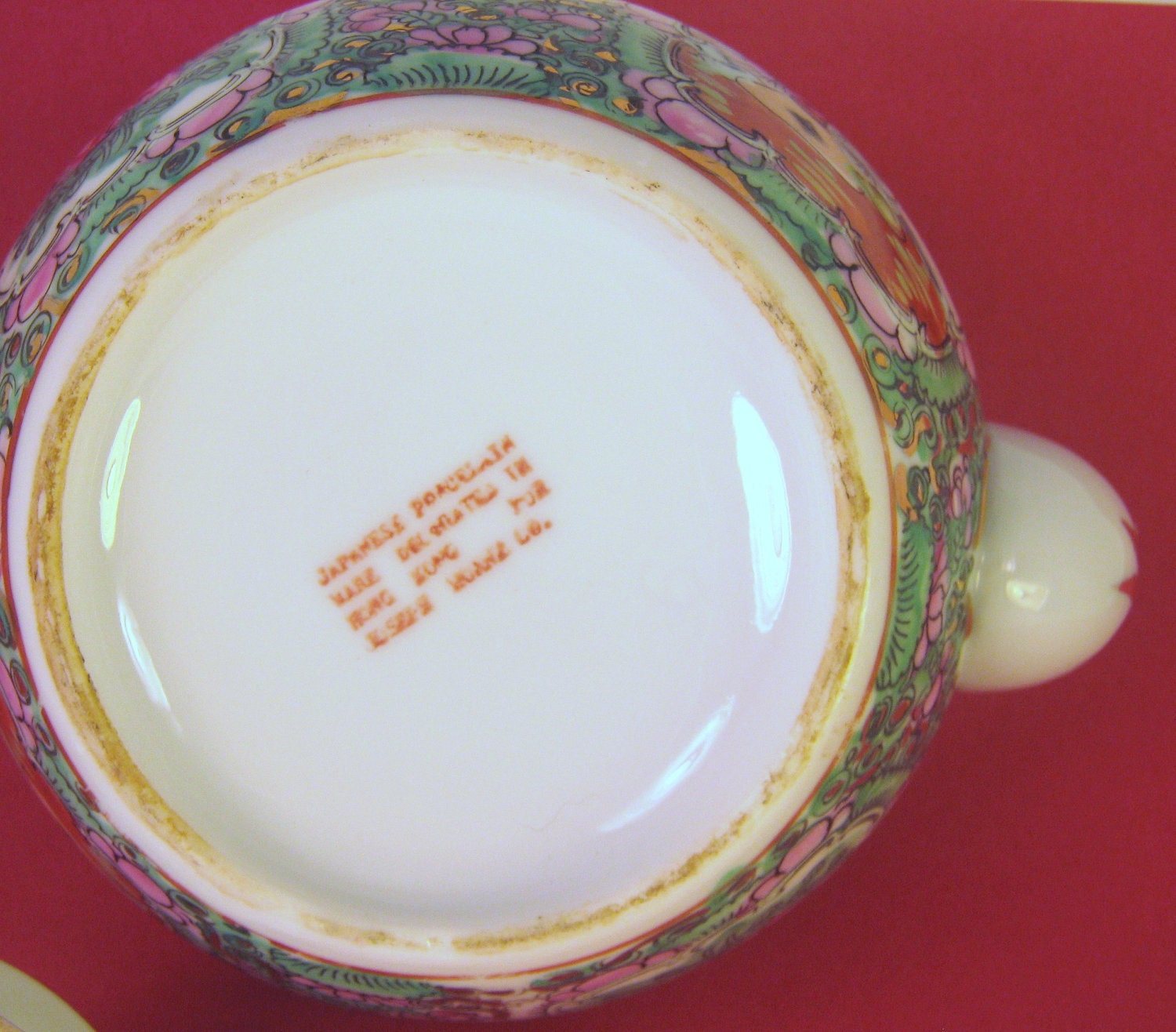 Teapot, Japanese Porcelain Made for Joseph Horne Company