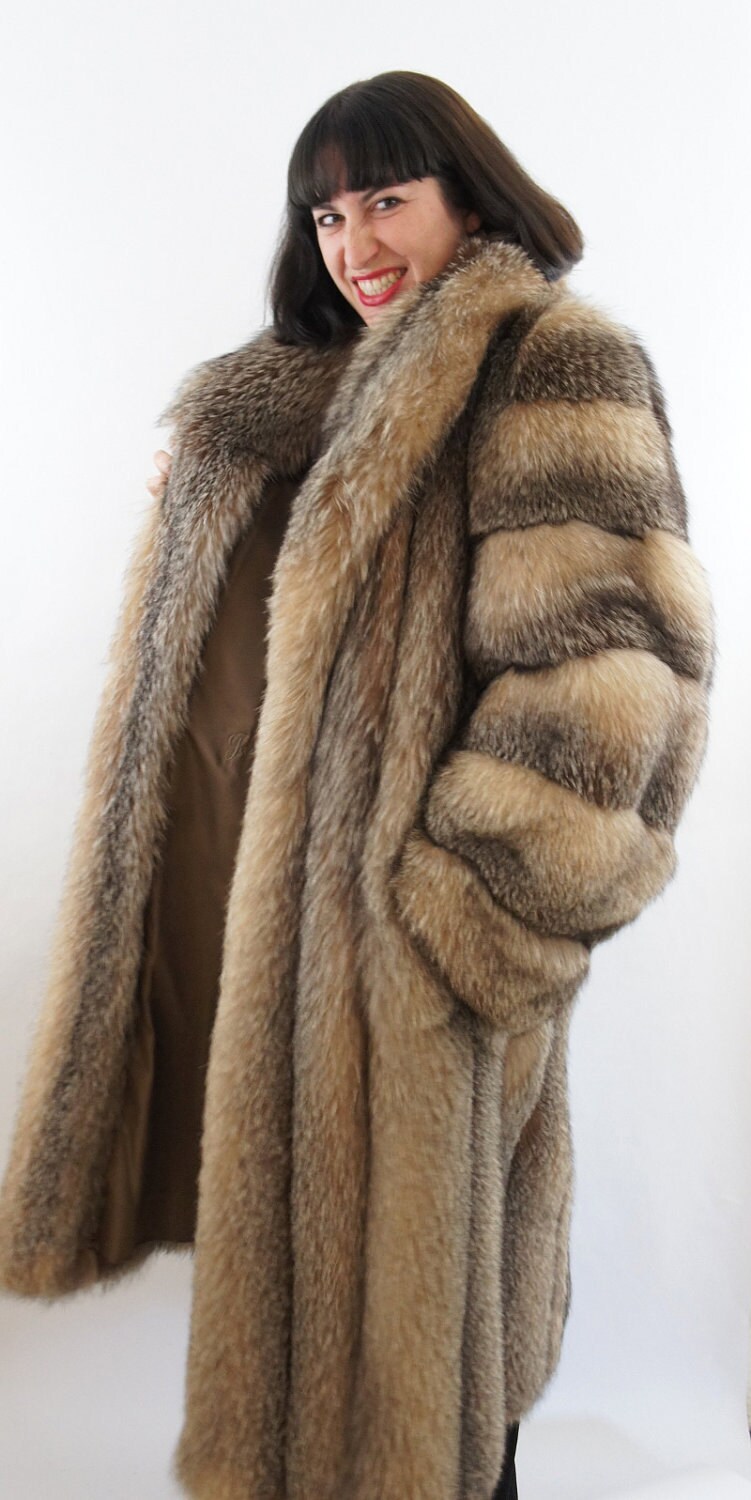 Fur Coat Fur Fashion Fox Fur Coat