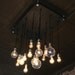 Custom Urban Chandelier with vintage bulbs