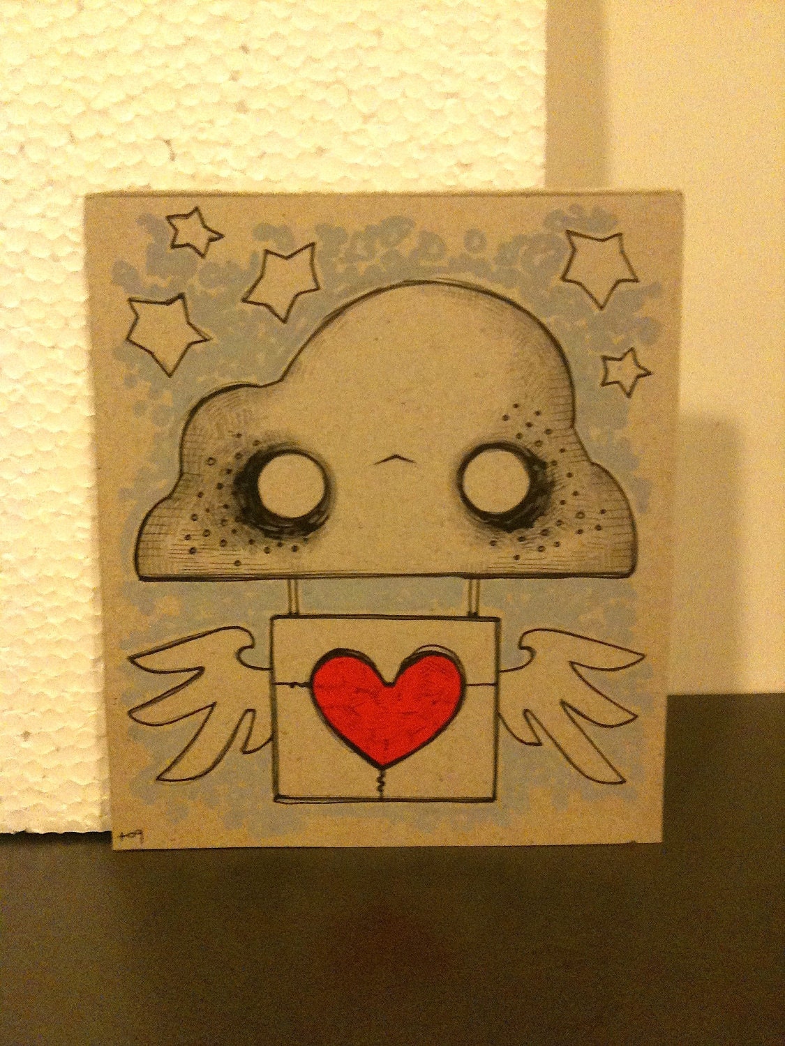 SIGNS OF LOVE - SadCloud - Original Illustration