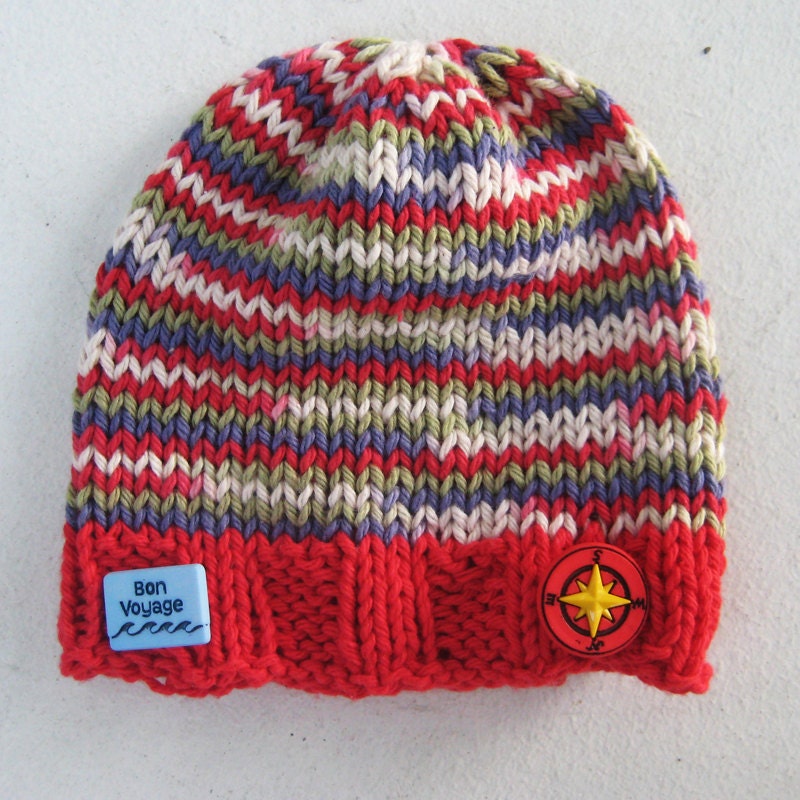 Nautical Baby Beanie