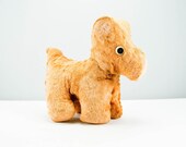 Cute Antique Stuffed Dog Carnival Prize Toy